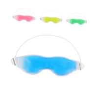 PRETYZOOM 4 Stück Teiliges Gel Augenmaske mit Kühlender und Wärmender Kompresse Wiederverwendbare Gelkompressen für Augen Ergonomisch Geformt Komfortabel zur Entspannung und Linderung von