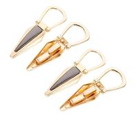 PRETYZOOM 4 Stück Verbindungsschnallen aus Metall für Schulterriemen Stabile und Einfache Selbstgemacht Taschenverschlussschnallen Modisches Zubehör für Umhängetaschen