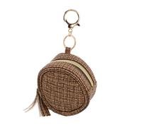 PRETYZOOM Autoschlüsseltasche Aus Schlüsselanhänger Mit Reißverschluss Autoschlüsseletui Für Schlüssel Münzen Und Kleine Gegenstände Mit Karabinerhaken Und Handschlaufe Für