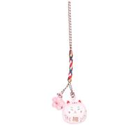 PRETYZOOM Japanische Glückskatze HanganhäNger Maneki Neko Dekoration Für Handtaschen Oder Glückskatze Hanging Dekoration FüR Auto RüCkspiegel Und Geldbeutel