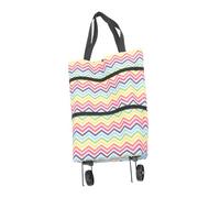 PRETYZOOM Portable Einkaufstrolley Tasche Mit Große Kapazität Stabiler Aufbewahrungsbeutel Für Supermarkt Lebensmitteleinkauf Wiederverwendbar Klappbar Und Leicht Für Alltag Und Outdoor Shop