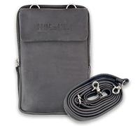 Pride And Soul Loris Handytasche Leder 11,5 cm, grau grau