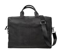 Pride and Soul Mover Aktentasche Leder 37 cm Laptopfach schwarz (47531) schwarz