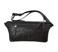 Pride and Soul 47534 - Gürteltasche/Hüfttasche Street mit Hauptfach und verstellbarem Gurt, Bag im Querformat, Belt Pouch mit Clip Verschluss, Taillentasche ca. 33 x 14 x 3 cm, schwarz