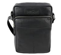 Pride and Soul Port Umhängetasche Leder 18 cm schwarz (47535) schwarz