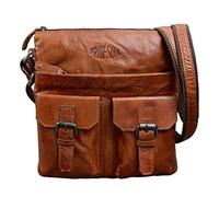 Pride & Soul Umhängetasche Lilly Little 250x280x35mm Leder cognac