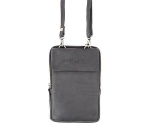Pride and Soul Loris Handytasche Leder 11,5 cm grau Damen