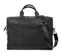 Pride and Soul Mover Aktentasche Leder 37 cm Laptopfach schwarz Herren