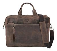 Pride and Soul Raily Aktentasche Leder 41 cm Laptopfach braun (47158) braun