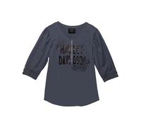 Pride Fashion Dusty Blue Knit Top Damen T-Shirt, S S blau