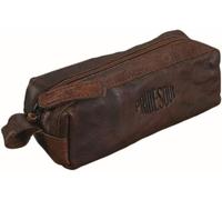 Pride&Soul Schlamperrolle 20x7x8cm Leder braun