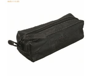Pride & Soul Schlamperrolle 20x7x8cm Leder schwarz
