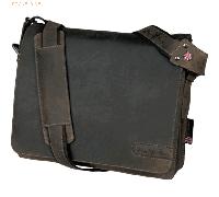 Pride&Soul Umhängetasche Candy 34x30x12cm Leder braun