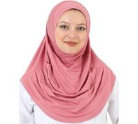 Prien Chic Hijab Für Damen, Türkisch Kopftuch Muslim, Frauen Konfektionskleidung Schal Kleider, Muslim Weicher Jersey Kopftücher, Burka, Easy Hijab Set, Muslimisch Abaya