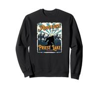Priest Lake Idaho Sasquatch Bigfoot Big Foot Reise-Souvenir Sweatshirt