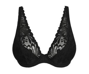 PrimaDonna - RUPI schwarz halb unterlegter BH tiefdek. schwarz - Gr. - f80