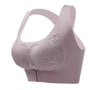 Prime Deal Days 2024 BH Durchsichtige Traeger Bandeau BH Große Brüste Body Shape Unterwäsche Push Up BH Trägerlos BH Mit Tiefem Ruecken Schalen BH Mit Bügel Große Größen