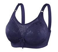 Prime Deal Days 2024 BH Weiss Mit Bügel Spitze BH Wäschenetz Stabil Push Up BH Sexy Reizwäsche BH Brustvergrößerung BH 85B Breite Traeger Meine Bestellung