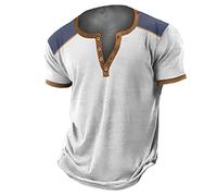 Prime Deal Days 2024 Renaissance Hemd Herren 3 Pack T-Shirt Herren Herren Hemden Langarm Slim Fit Glitzer Herren Kleidung Trachten Herren Hemd Meine Bestellungen