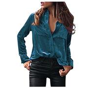 Prime Deals of The Day Today Only Glitzer Bluse Damen Party Oberteil Damen Petrol Glitzer Top Damen Longshirt Schwarz Damen Gothic Boots Damen 2024