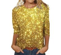 Prime Deals of The Day Today Only Weihnachten Pullover Damen Langarmshirt Rot Festliche Blusen Damen Zur Hochzeit Shirt Damen Glitzer - Langarm Bluse Damen Sport Tops 2024