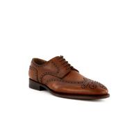 Prime Shoes Budapester Herren Glattleder braun, 42.5 (8.5)