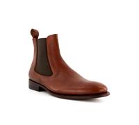 Prime Shoes Chelsea Boots Herren Glattleder braun, 42 (8)