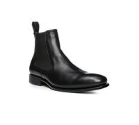 Prime Shoes Chelsea Boots Herren Glattleder schwarz, 44.5 (10)
