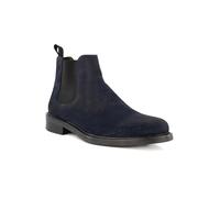 Prime Shoes Chelsea Boots Herren Veloursleder blau, 46 (11)