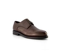Prime Shoes Derby Herren Leder schwarz, 42 (8)