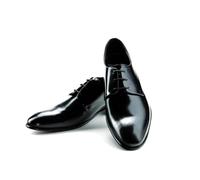 Prime Shoes Orlando Herren Schnürschuh Flex-Line, Größe der Schuhe: 45, Farbe: Black Hi-Shine