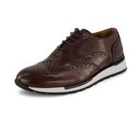 Prime Shoes Sport Oxford Herren Sneaker Flex-Line, Größe der Schuhe: 42, Farbe: Crust Castagno
