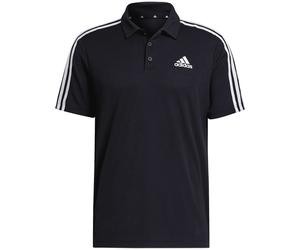 Primeblue Designed To Move Sport 3-Streifen Poloshirt Herren Poloshirt, schwarz, Gr. M