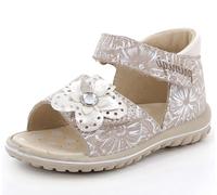 PRIMIGI Baby Sweet 7890744 Mädchen Leder-Sandale, Beige/Weiß, Gr. 25