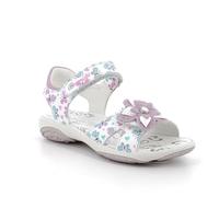 Primigi Breeze Mädchen-Sandalen, weiß-pink-aquamarin, 24 EU, Weiß Rosa Aquamarin, 24 EU