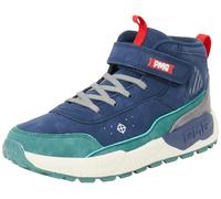 Primigi Herren B&G Storm Sneaker, Marineblau Grün, 38 EU