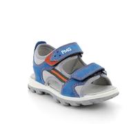 PRA 78933 VELOURSLEDER-TEXTIL MEERBLAU-HELLGR - Gr. - 34