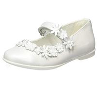 Primigi Jungen Mädchen Ballerina Bambina Mary Jane Halbschuhe, Weiß (Bianco 5437000), 33 EU