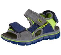 PRIMIGI Jungen Tevez Durchgängies Plateau Sandalen, Blau Grau, 27 EU