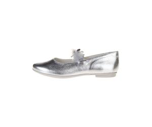 Primigi Leder-Ballerinas "Fantasy party" in Silber - Größe 31 | Kinderballerinas