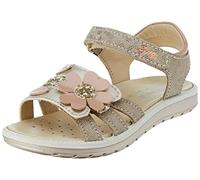 PRIMIGI Mädchen Alanis Sandale, Beige mit Perlmutt, 25 EU