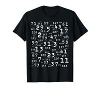 Primzahlen Lehrer Nerd Wissenschaft Student Logik Mathe T-Shirt