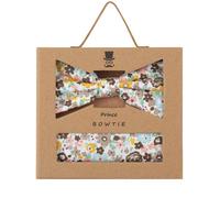 prince bowtie - Set Fliege + Einstecktuch beige - Gr. - OS