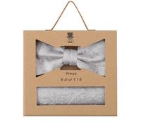 Prince Bowtie - Set Fliege + Einstecktuch h-beige - Gr. - OS