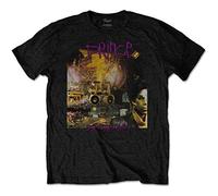 Prince Herren Sign O The Times Album T-Shirt, Schwarz (Black Black), Large