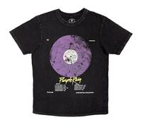 Prince Purple Rain Disc Stone Wash T Shirt M