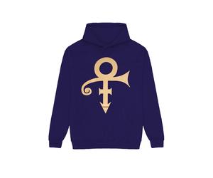Prince - Symbol Purple - Hoodie - Lila - L - 50% Baumwolle, 50% Polyester,Schweiß Lila L