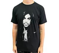 Prince T Shirt Leather Jacke Logo Nue offiziell Schwarz M