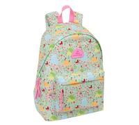 Princesas Disney Bloom Rucksack für Laptops mit 35,8 cm (14,1 Zoll), ideal für Jugendliche verschiedener Altersgruppen, bequem und vielseitig, Qualität und Widerstandsfähigkeit, 31 x 13 x 43 cm,