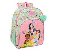 Princesas Disney Bloom Schulrucksack für Kinder, Kinderrucksack, anpassbar an Kinderwagen, ideal für Kinder im Schulalter, bequem und vielseitig, Qualität und Widerstandsfähigkeit, 33 x 14 x 42 cm,